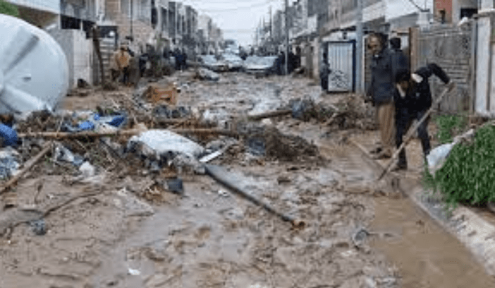 مصرع 11 شخصا في فيضانات في أربيل في كردستان العراق