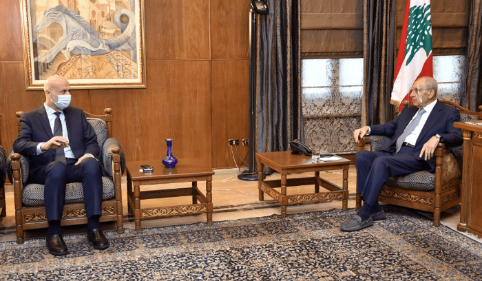 بري استقبل مولوي وبحثا في الاوضاع الامنية