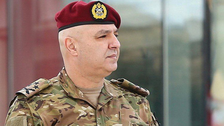 قائد الجيش: المؤسسة العسكرية تبقى الوحيدة المتماسكة والضمانة لأمن لبنان