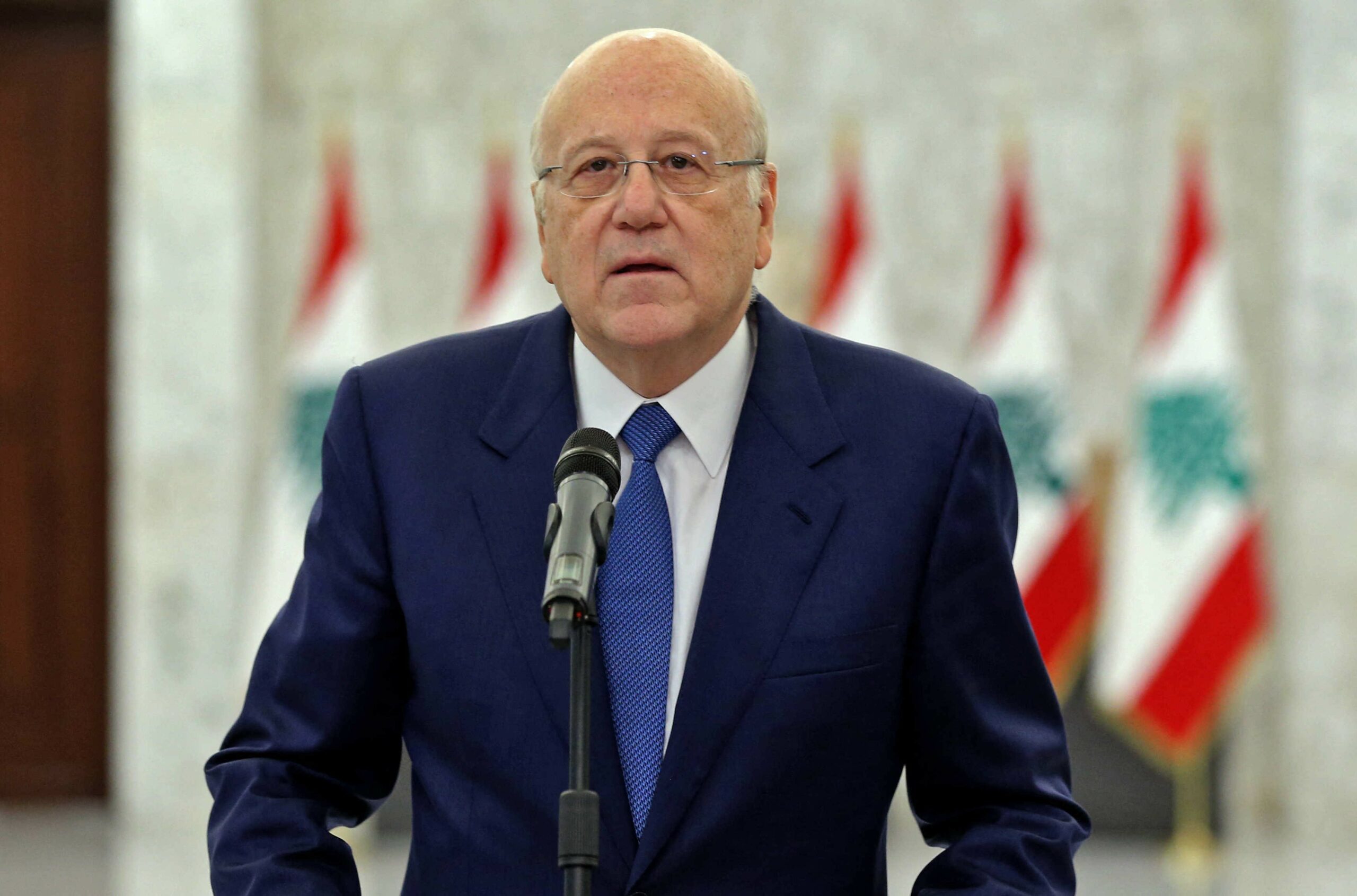 LEBANON-POLITICS-GOVERNMENT ميقاتي يعترض على سلّة التعيينات الجديدة