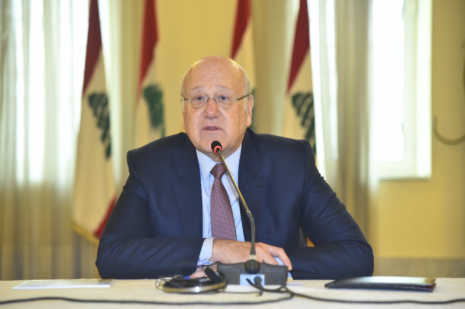 C9A467F3-7DB6-4768-838F-776220E1451B ميقاتي بحث مع هوكشتاين في الإقتراحات الجديدة التي يحملها: سأتشاور مع عون وبري لتحديد موقف لبنان