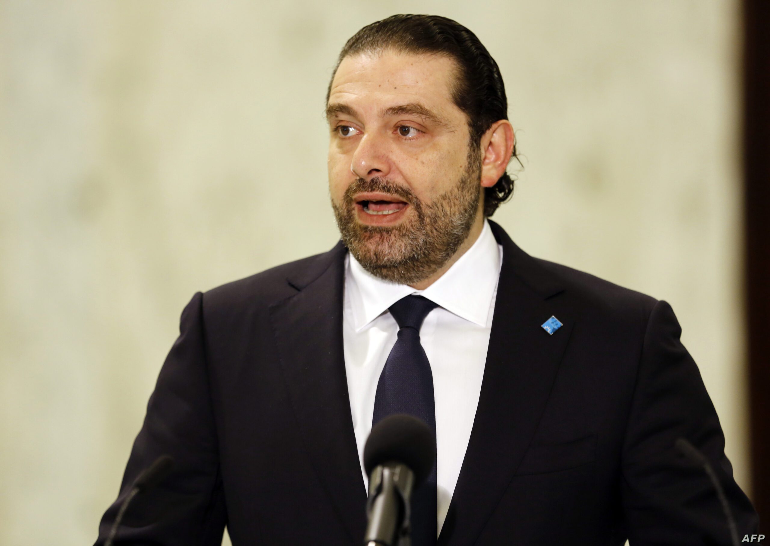 LEBANON-POLITICS-GOVERNMENT-HARIRI احتمال وجود كلمة للحريري