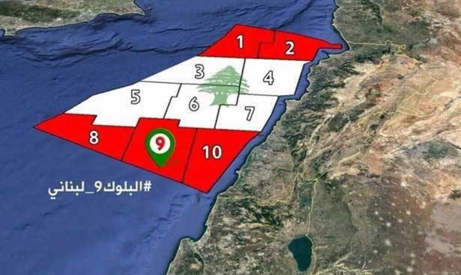 ترسيم الحدود البحرية خريطة حصيلة احداث اليوم من Beirut24