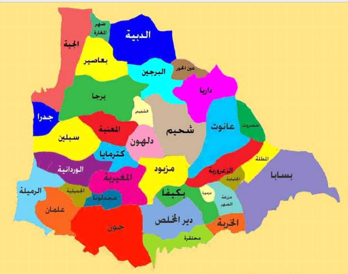 اقليم الخروب خريطة مقعد سني في الشوف يربك «الاشتراكي» بعد انسحاب «المستقبل»