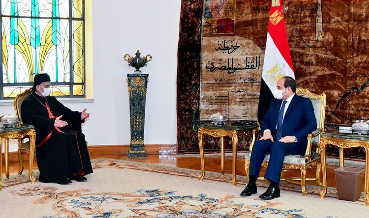 لقاء الراعي والسيسي:‏ تأكيد مصري على سلامة لبنان وأمنه