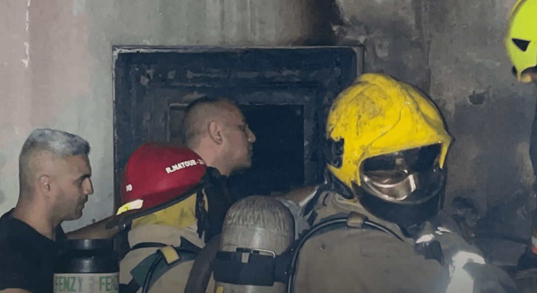 بالفيديو والصور: حريق ضخم في الحمرا