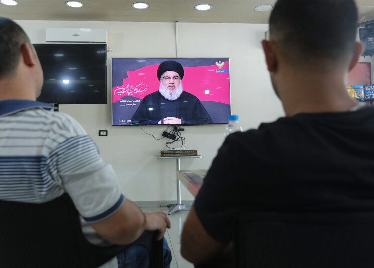 نصرالله تلفزيون «حزب الله»: باسيل أو السيناريو العراقي