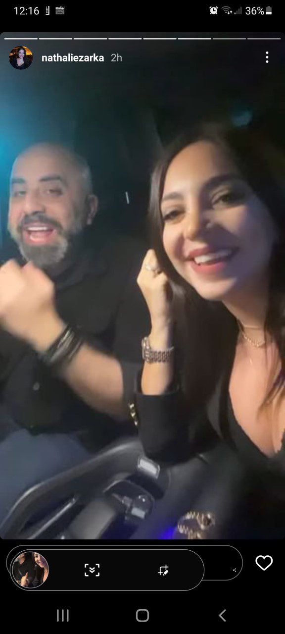 هشام حداد وزوجته حديث الجمهور