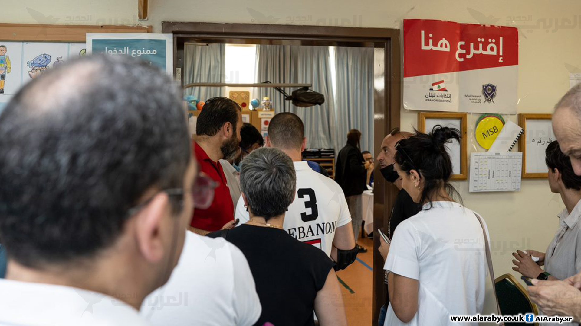 اقتراع المغتربين بالفيديو والصورة- لادي تسطّر مخالفات انتخابية