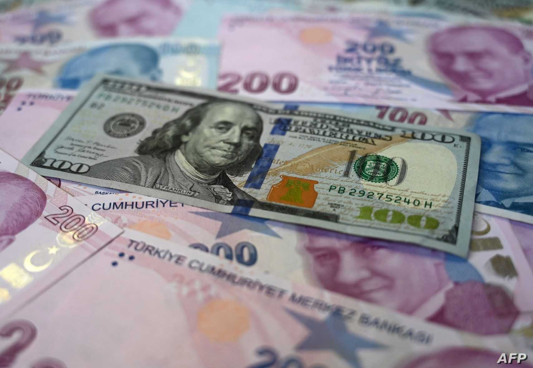 الليرة التركية الليرة التركية تهبط مقابل الدولار لأدنى مستوى هذا العام