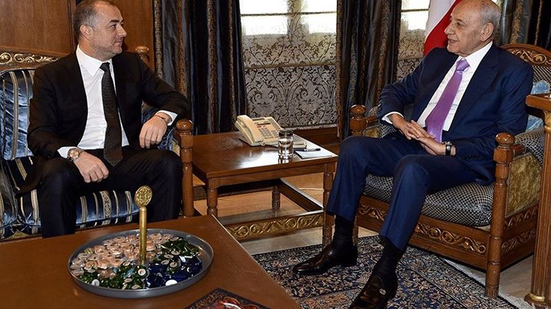 بري بو صعب2 بو صعب إلتقى بري: نفاوض من موقع قوة وليس من موقف ضعف