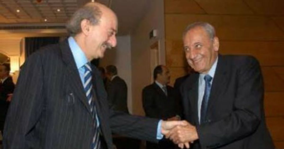 لقاء بين بري وجنبلاط