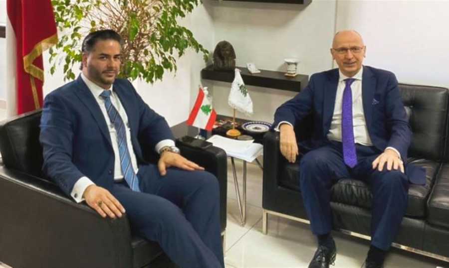 سلام واوكراني استمرار تصدير القمح والزيوت بين سلام وسفير اوكرانيا