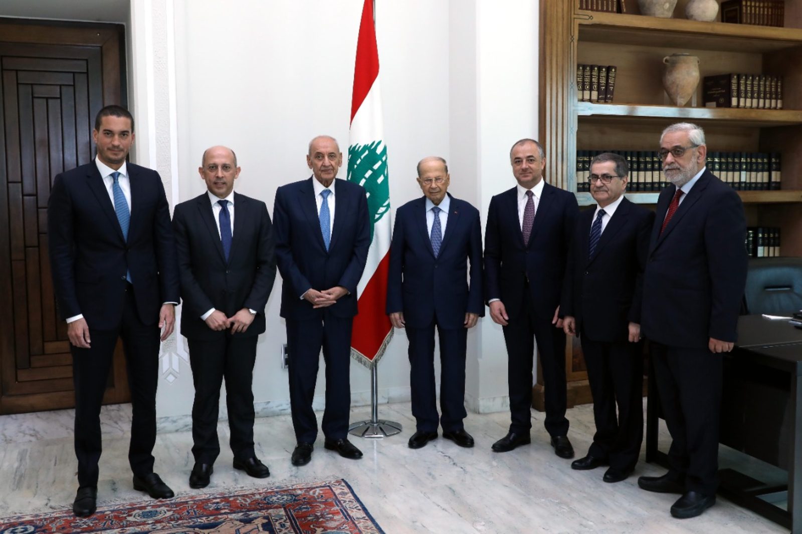 عون وهيئة المجلس عون: أتمنى ان يتمكن مجلس النواب الجديد من مواجهة التحديات