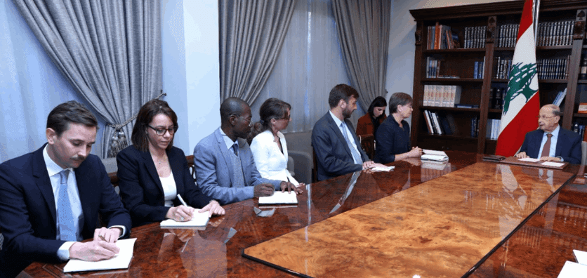 منظمة الفرنكوفونية عون رحب بمشاركة مندوبين عن بعثة المنظمة الدولية للفرنكوفونية في الانتخابات