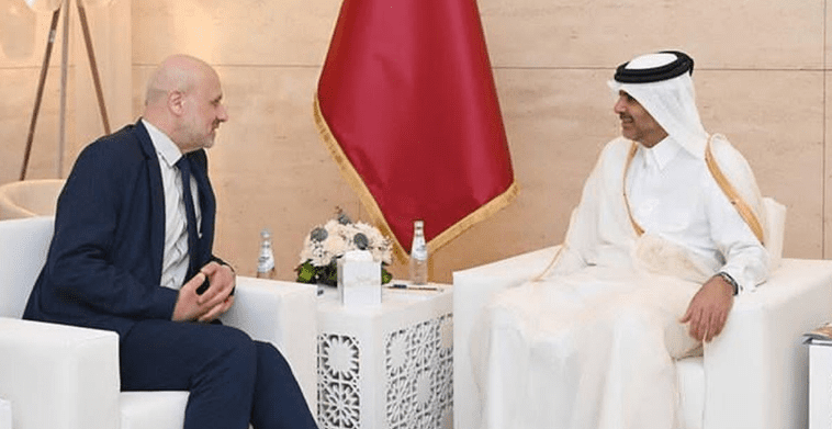 مولوي في قطر مولوي التقى نظيره القطري: علاقات عميقة تربط لبنان بالخليج
