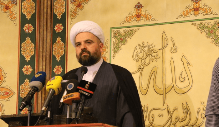 34BF4533-E144-4B5E-B438-66FBD026FFC1 أحمد قبلان: لن نقبل أن تتنعم تل أبيب بالنفط والغاز اللبنانيين