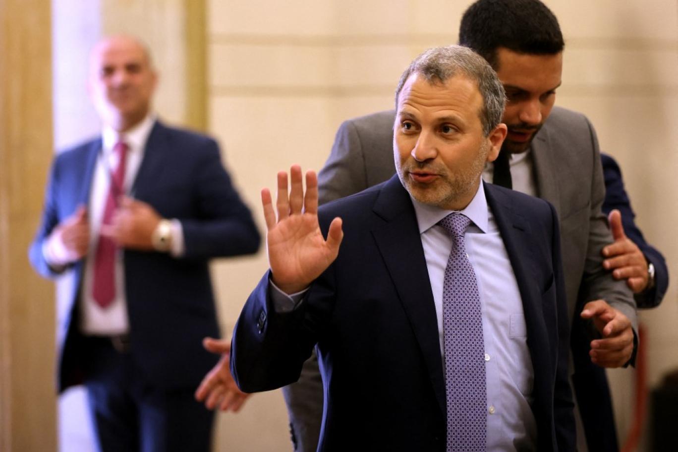 باسيل 2 باسيل: ورقة المقاومة هي عنصر قوة للبنان