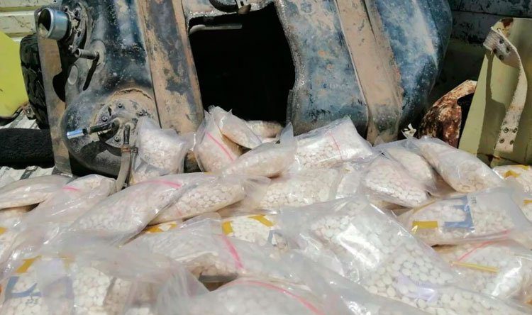 كبتاغون شحنة “كبتاغون” من سورية إلى الأردن