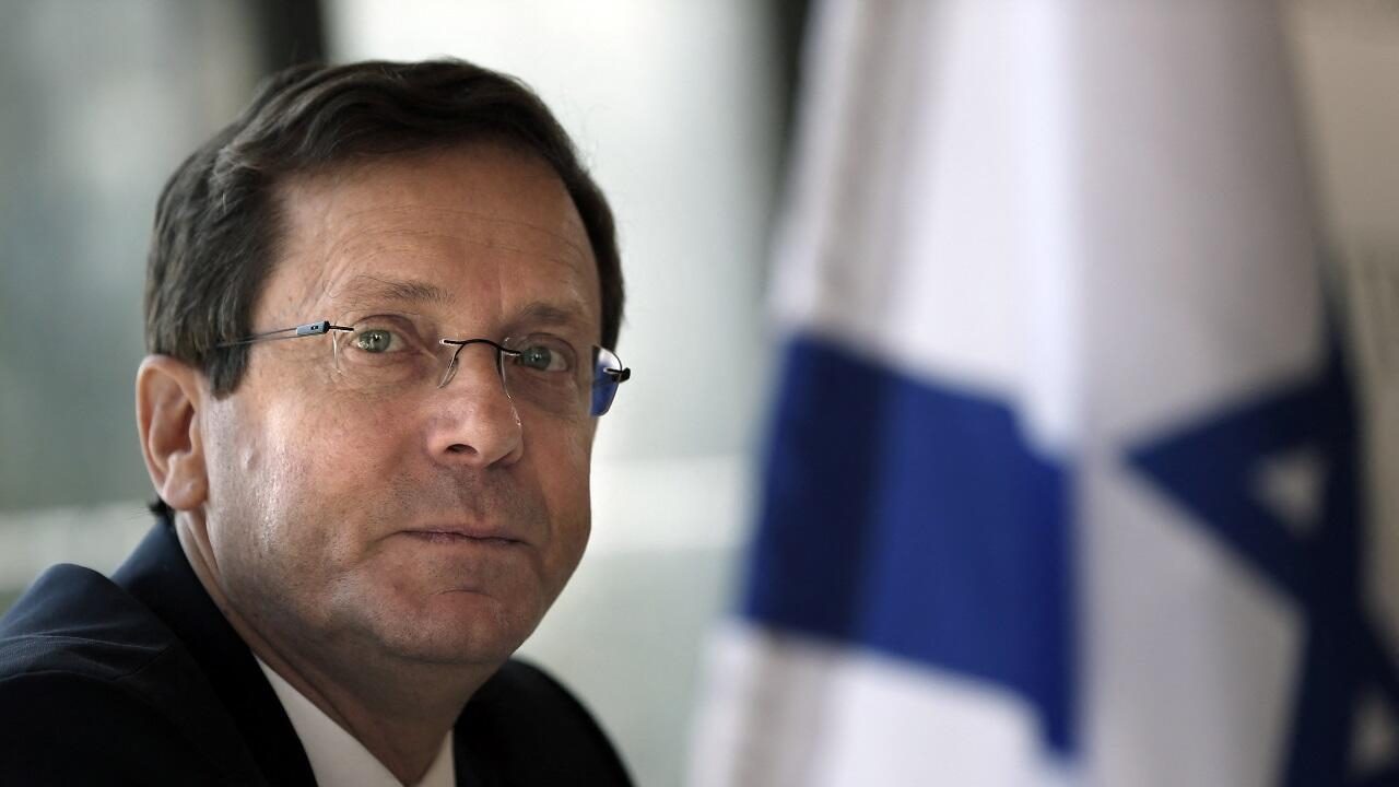 FILES-ISRAEL-POLITICS-PRESIDENT-HERZOG رئيس اسرائيل: الشراكة مع اميركا حاسمة للغاية
