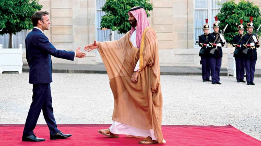 ماكرون وبن سلمان