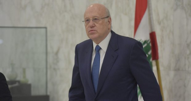 ميقاتي 12 ميقاتي: الوقت الداهم يتطلب تشكيل حكومة تواكب الأشهر الأخيرة من عهد عون