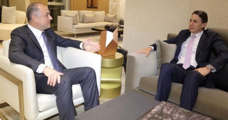 هوكشتاين بو صعب “الترسيم” في إتصالٍ مطوّل بين بو صعب وهوكشتاين.. وهذا ما جرى تأكيده