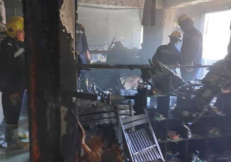 بالصور- حريق في كنيسة مصرية ووقوع قتلى وجرحى