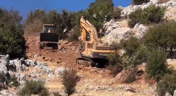 طريق عسكرية اسرائيلية في تلال كفرشوبا؟