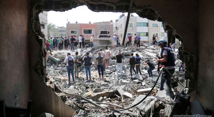 استئناف القصف على غزّة