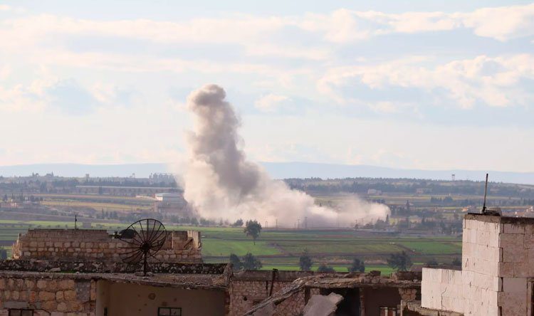 مقتل 17 شخصاً بقصف تركي على نقطة للنظام في كوباني