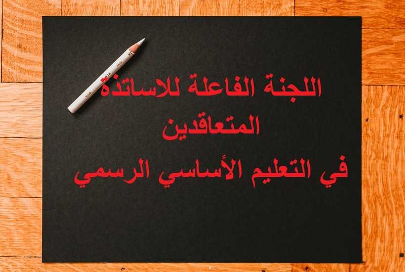 متعاقدو التعليم الرسمي متعاقدو الاساسي: ما تقوم به مفوضية اللاجئين مرفوض