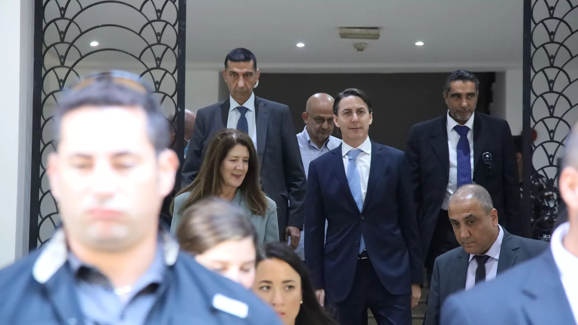 هوكشتاين بعد اجتماع ترسيم الحدود البحرية الموسع في لبنان… هوكشتاين “متفائل” و”الأجواء إيجابية”