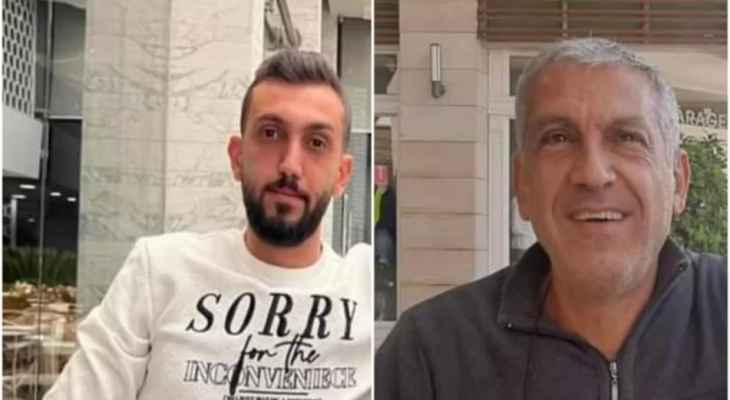 2887748_1662651536 وصول المواطن حسين نحال وابنه محمد إلى مطار بيروت بعد توقيفهما 3 أشهر بالإمارات