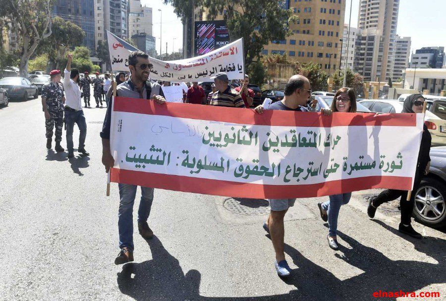 حراك المتقاعدين حراك المتعاقدين لوزير التربية: لحمل مطالبنا في اجتماع الغد