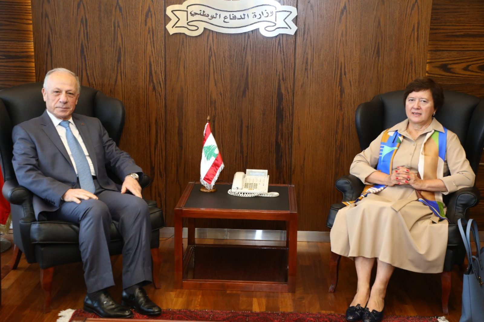 وزير الدفاع التقى فرونتسكا: حدود لبنان مرسّمة منذ 1923 وحقه الطبيعي هو الاستفادة من ثرواته