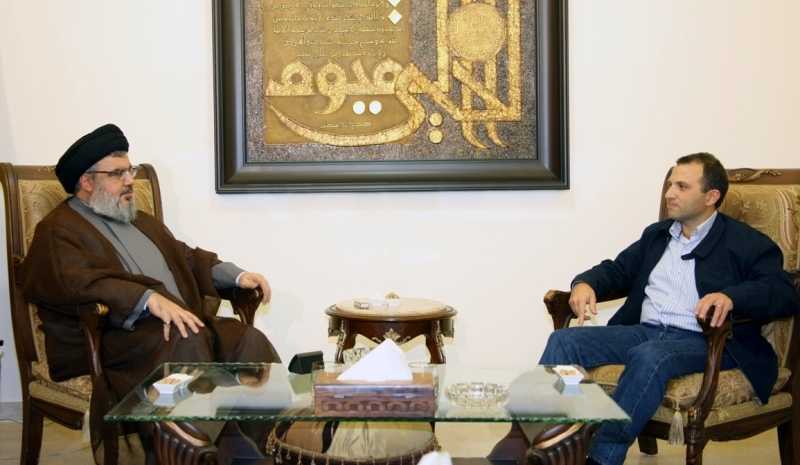 لقاء بين نصرالله وباسيل وهذا ما دار بينهما