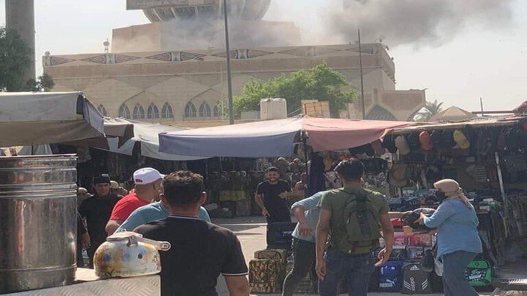 6347de23423604208821b50b بالصور- هجوم صاروخي يستهدف محيط المنطقة الخضراء وسط بغداد