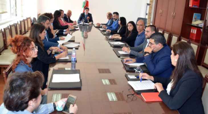 8295504_1667226250 المكاري: لتفعيل التعاون مع الجامعات وتدريب الطلاب في مديريات الوزارة وتلفزيون لبنان