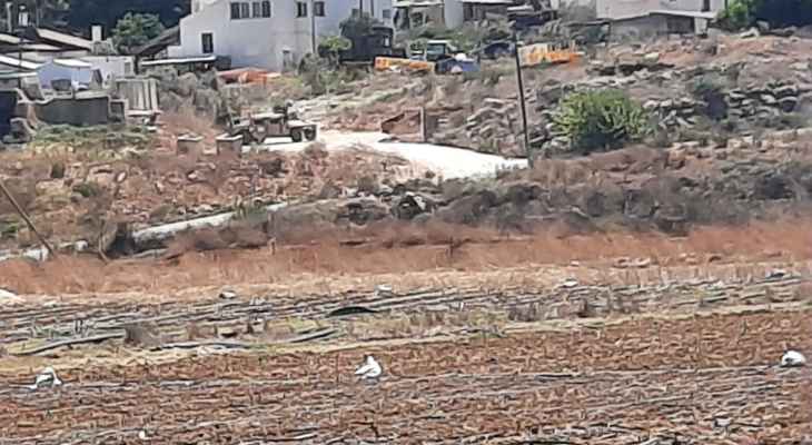المطلة دورية اسرئيلية بمحاذات الشريط الحدودي