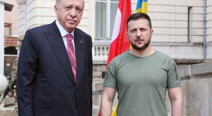 زيلينسكي اردوغان تركيا تدخل على “خطّ المفاوضات” بين روسيا واوكرانيا