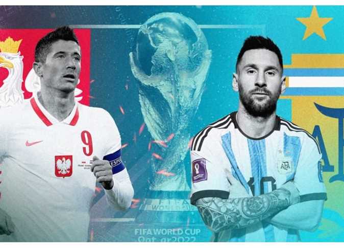 شوط اول ناري بين الأرجنتين وبولندا