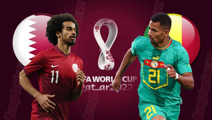نهاية الشوط الأوّل بين قطر والسنغال