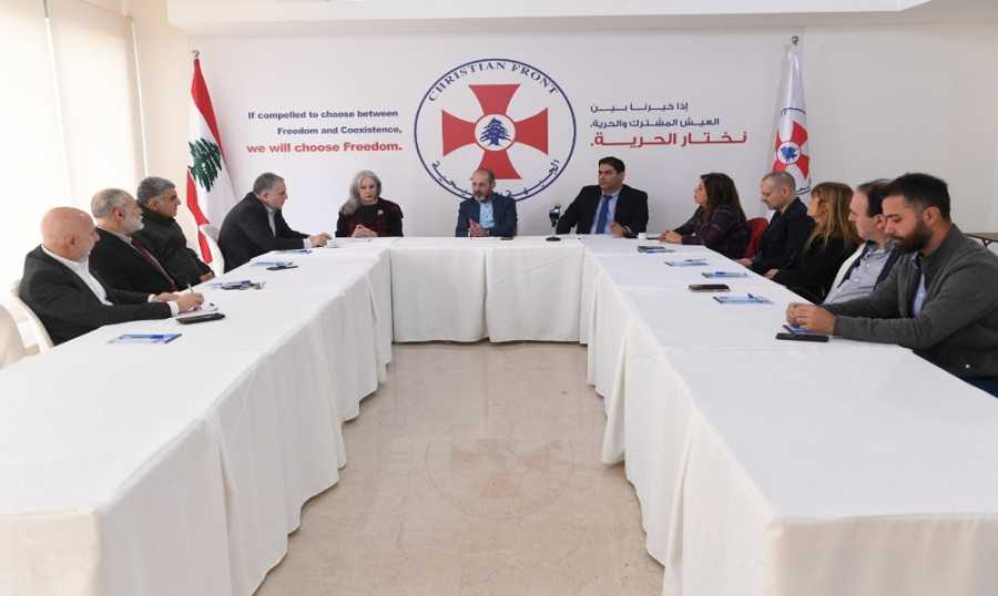 c2c0a10352e063251615dcf8e097e278 “الجبهة المسيحية”: الخطر الوجوديّ هو وجود السلاح غير الشرعيّ وعملاء الأغراب