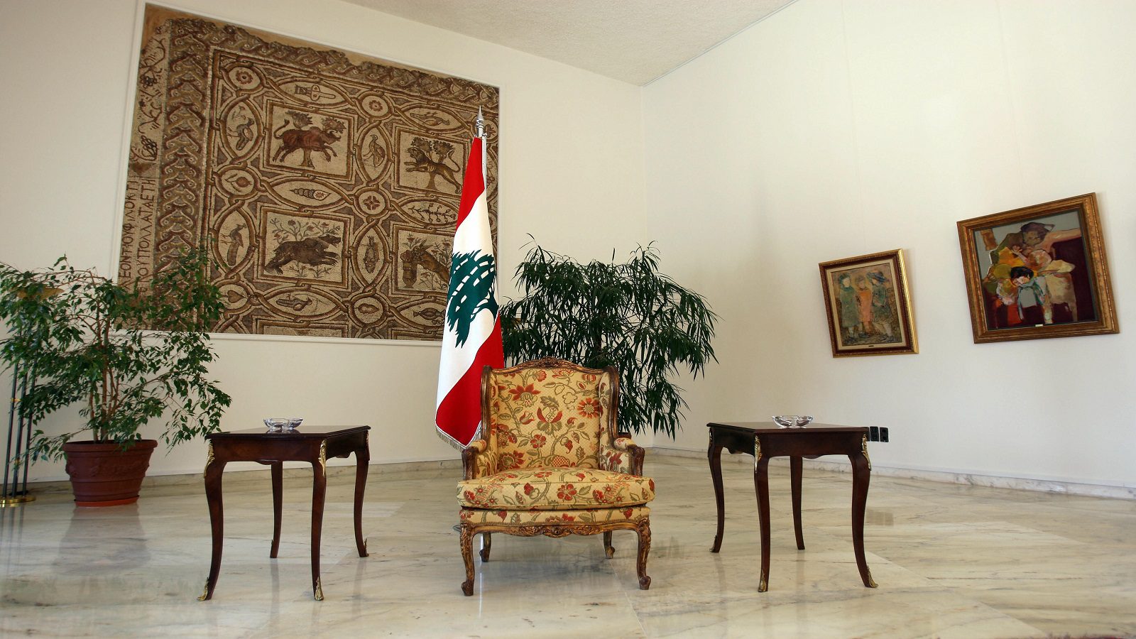The Lebanese presidential seat is seen e خاص- الشغور الرئاسي: نوايا ونفوس فارغة
