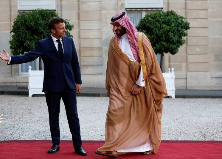 بن سلمان ماكرون