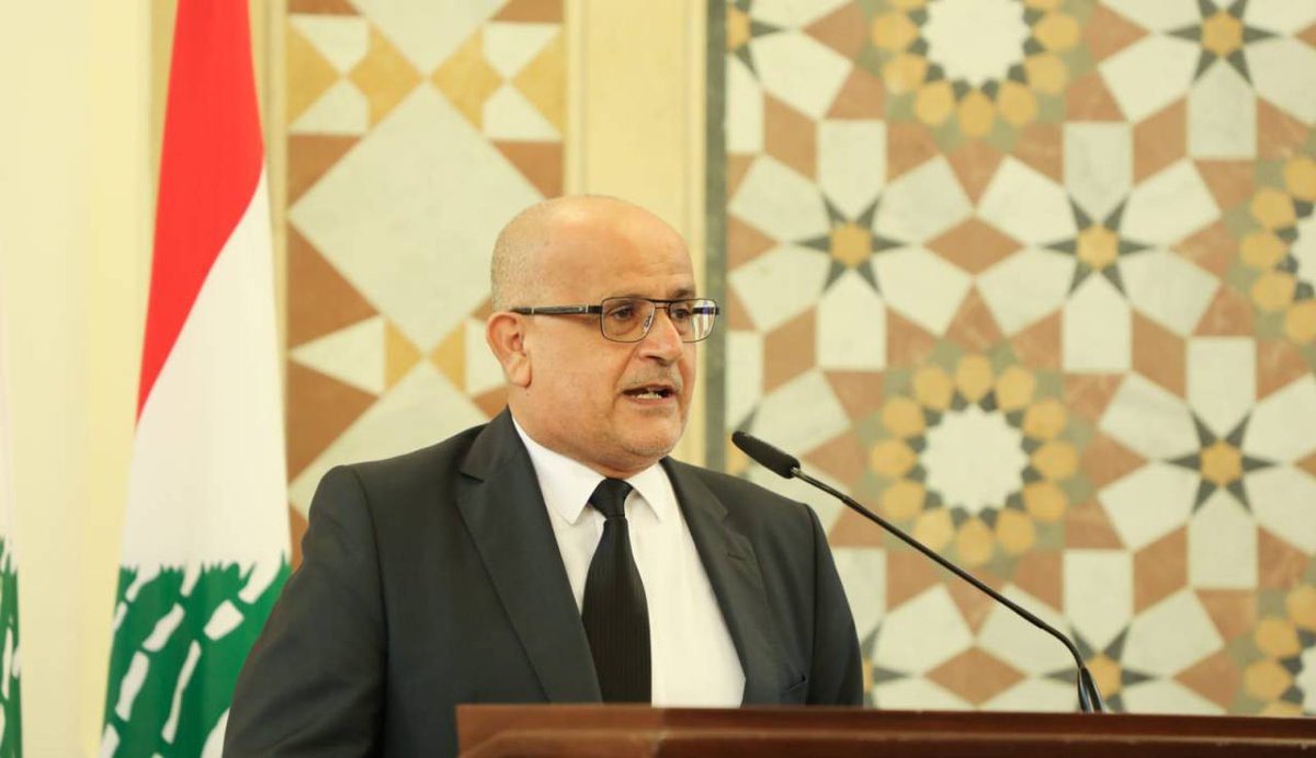 جان العلية جان العليّة يحيي وزير الأشغال