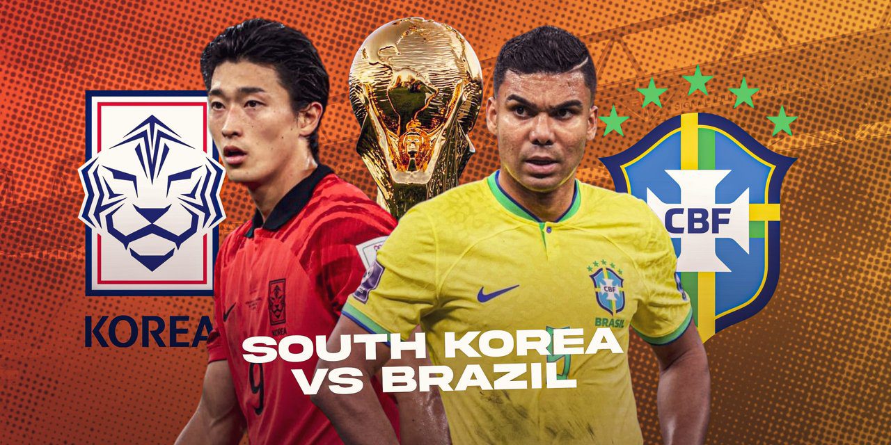 البرازيل تكتسح كوريا وتلتقي كرواتيا بالربع نهائي
