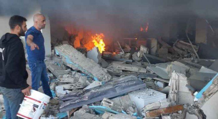 جديد الانفجار الذي وقع في “بيت مسك”