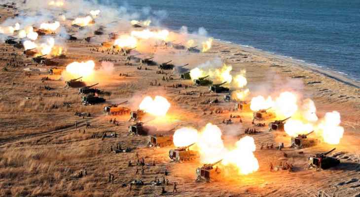 7511653_1670244793 نحو 130 قذيفة مدفعية أطلقت من كوريا الشمالية باتجاه المنطقة العازلة
